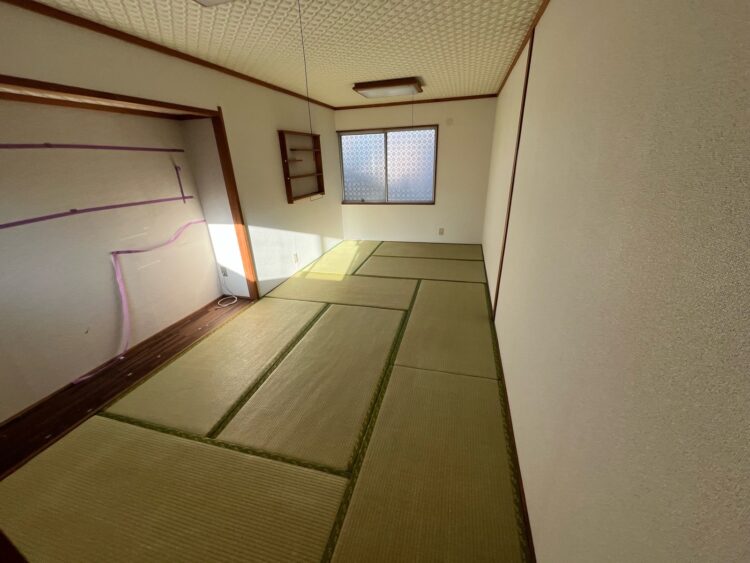 豊川市 和室リフォーム 施工前の和室